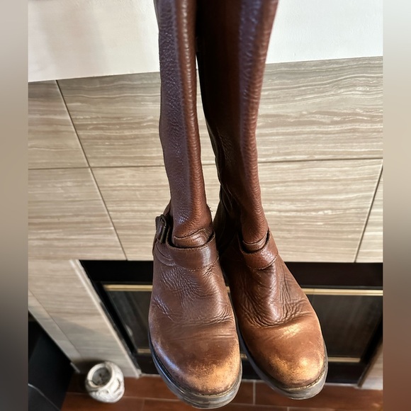Steve Madden Leather Riding Boots Size 9 - Picture 2 of 4
